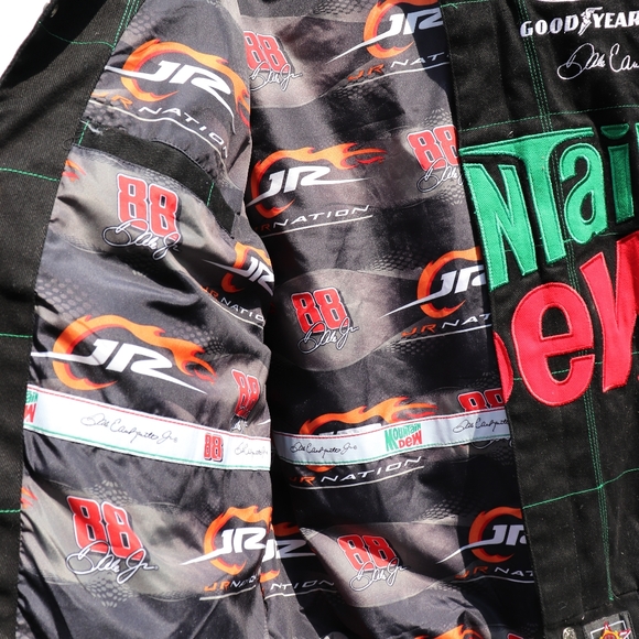 Racing Jacket - Black and Red - Picture 4 of 16